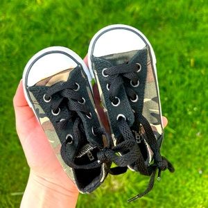 Camo Toddler Converse